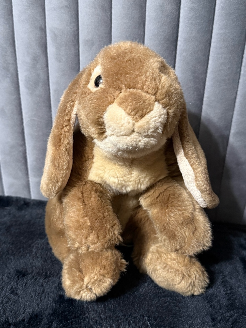 Animal Alley Toys R Us Weighted Brown Lop Ear Bunny Rabbit Plush 12” Soft